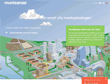 Tablet Screenshot of munisense.nl